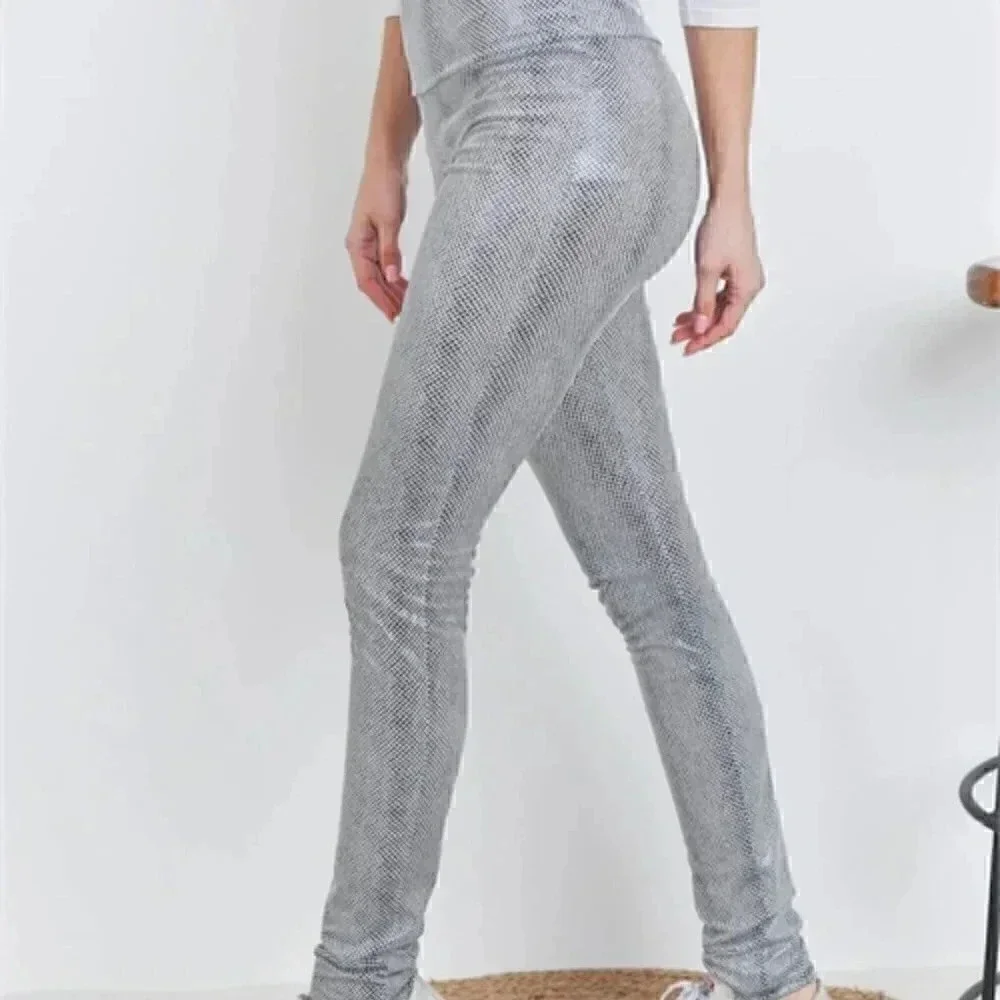 SNAKE ANIMAL PRINT LEGGINGS - Picture 5 of 6